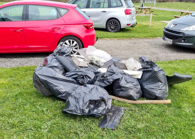 Affaldsindsamling i Flauenskjold