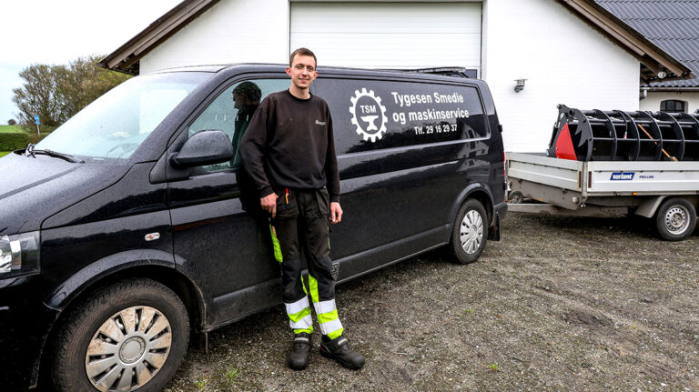Metalindustriens Lærlingepris til Magnus fra Østervrå