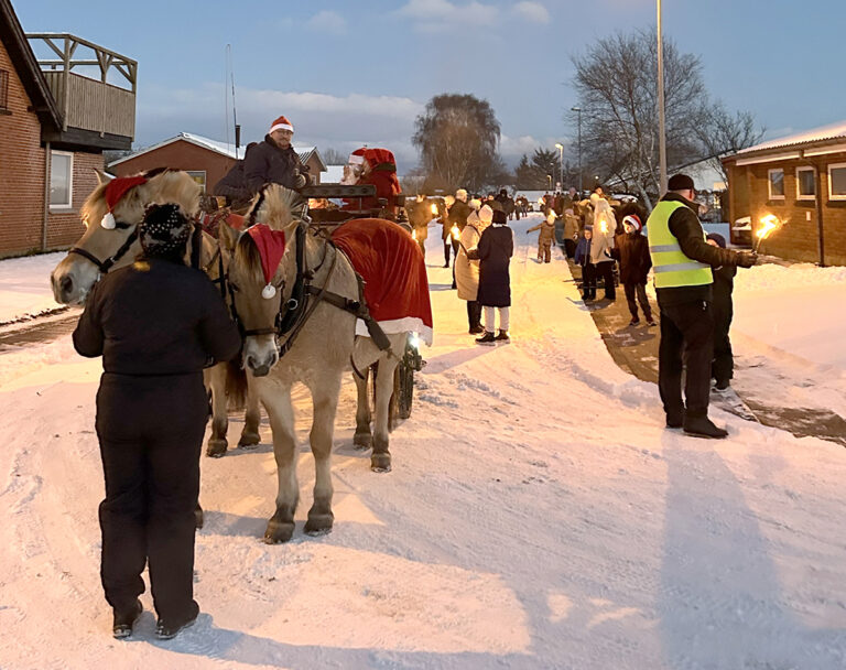 Juleoptoget forløb fint – også på en fredag