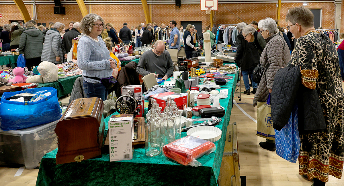 Hørby Bazar blev en kæmpe succes og et stort tilløbsstykke Hørby Bazar blev en kæmpe succes og et stort tilløbsstykke