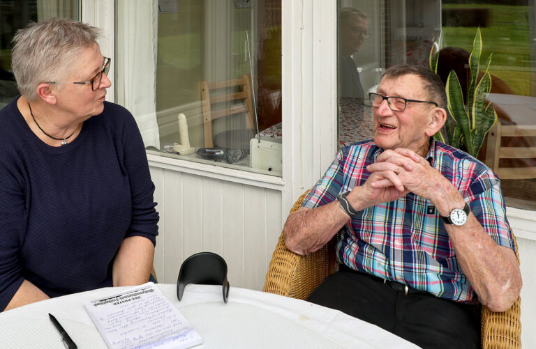 Egon Petersen, Østervrå fylder 100 år