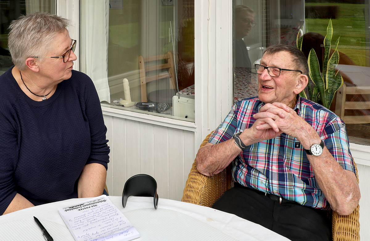 Egon Petersen, Østervrå fylder 100 år Egon Petersen, Østervrå fylder 100 år