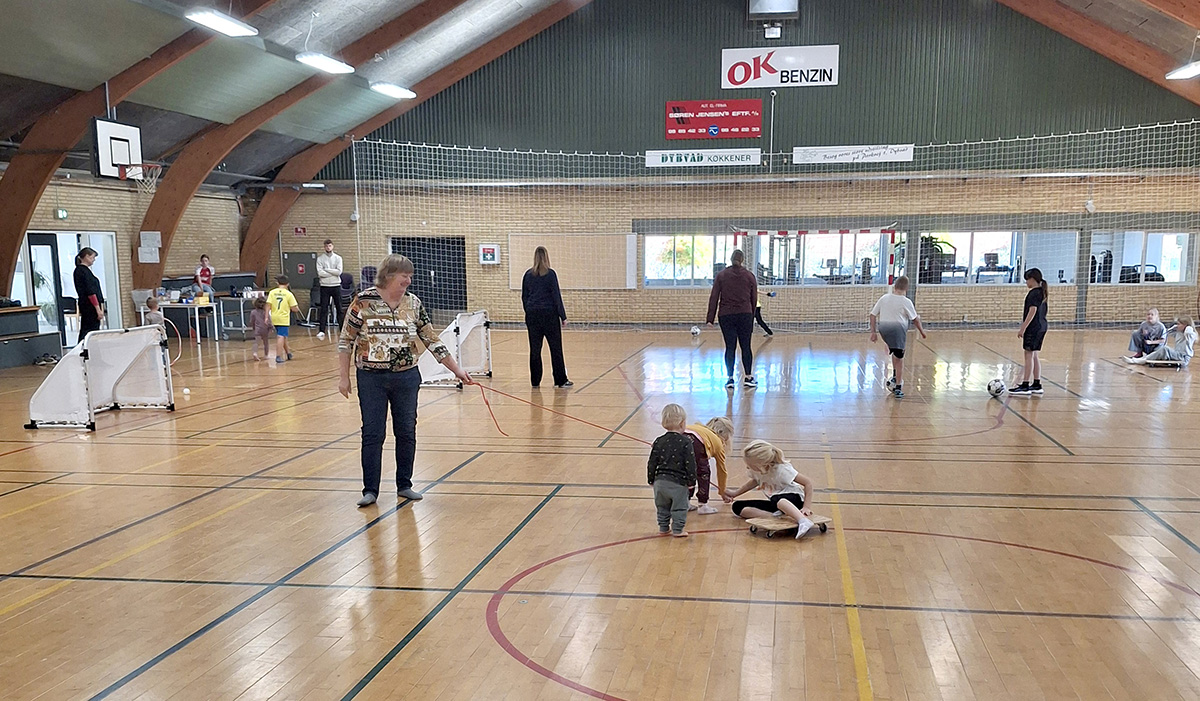 Efterårsferie med masser af leg i Dybvadhallen Efterårsferie med masser af leg i Dybvadhallen