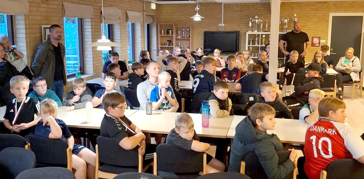 Afslutningsfest i DHF Fodbold Afslutningsfest i DHF Fodbold