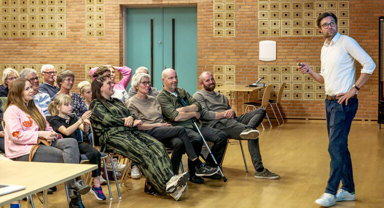 Lasse fik gode råd af købmandskonen