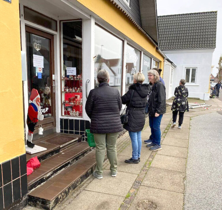 Julestue hos Mission Afrika Østervrå Genbrug