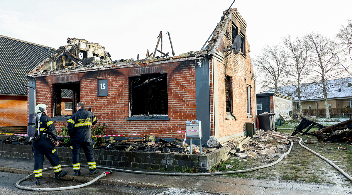 Brand på Vrængmosevej Brand på Vrængmosevej