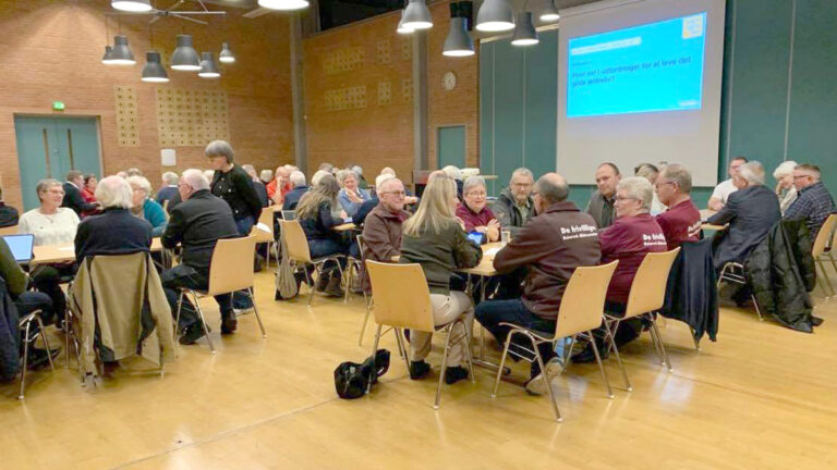 Livlig dialog i Østervrå om det gode ældreliv