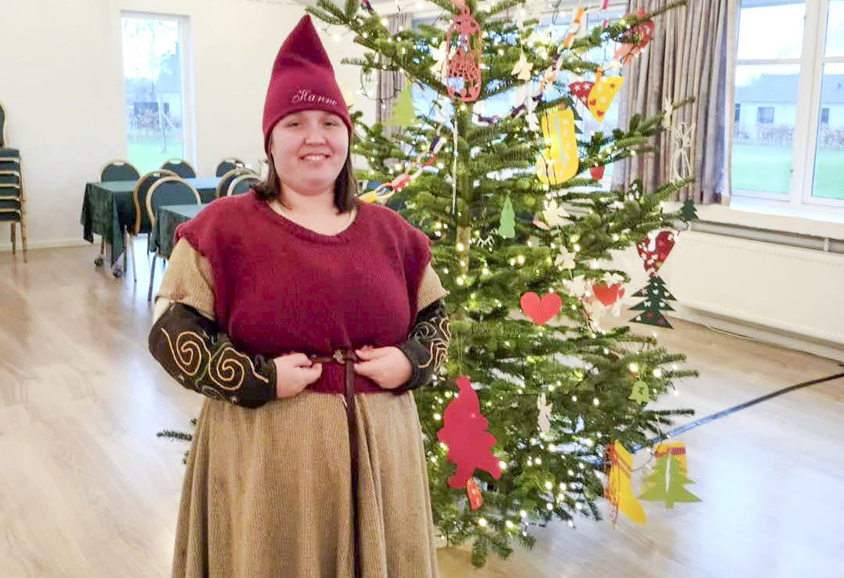 Juletræ i Flauenskjold Juletræ i Flauenskjold