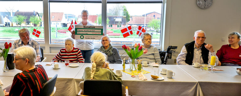 Donation til De frivillige på Dybvad Ældrecenter