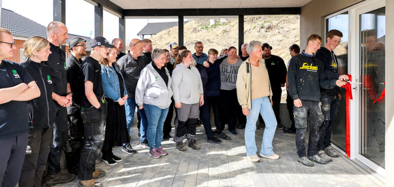 Indvielse af ny hovedindgang på Nr. Vesterskov