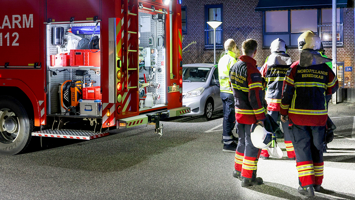 Brandalarm i Østervrå Brandalarm i Østervrå