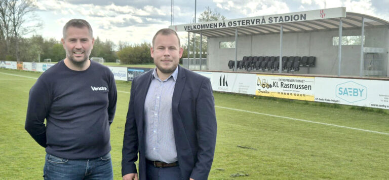 Venstre styrker holdet med Steffen Stenbak Christiansen