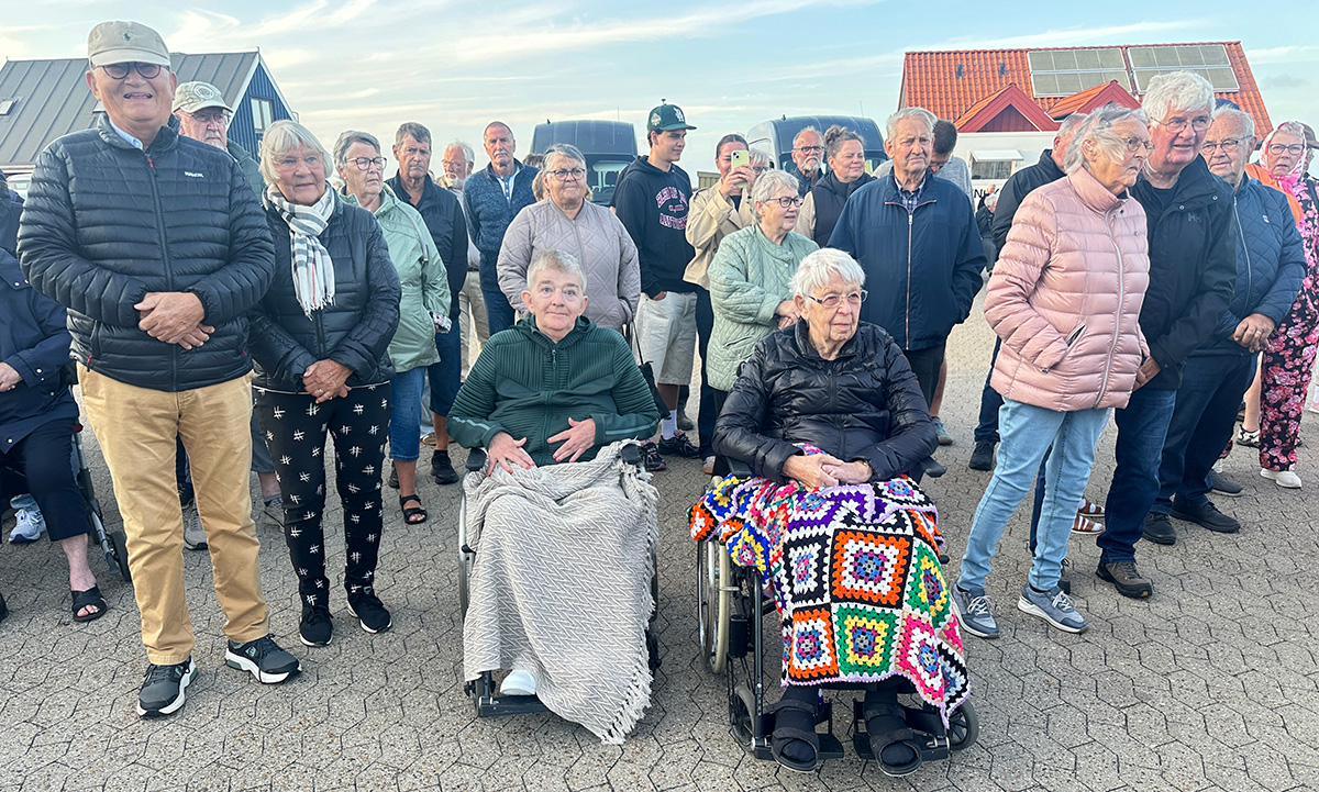 Stemningsfuld aften på Sæby Havn med Østervrå Ældrecenter Stemningsfuld aften på Sæby Havn med Østervrå Ældrecenter