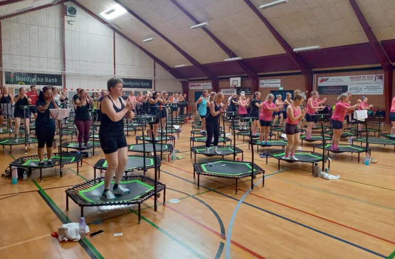 Flot Jumping Fitness Event i Flauenskjold Hallen