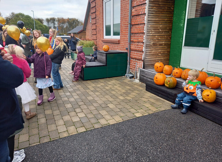 Halloween hos købmanden