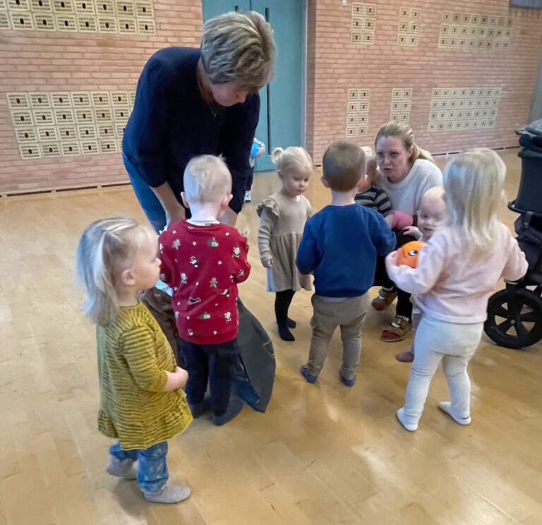 En anderledes julemandsjagt hos de kommunale dagplejere