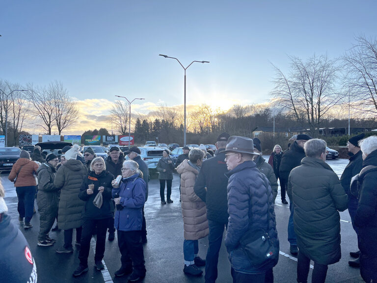 Mere end 100 deltog i Hjerteforeningens nytårsmarch