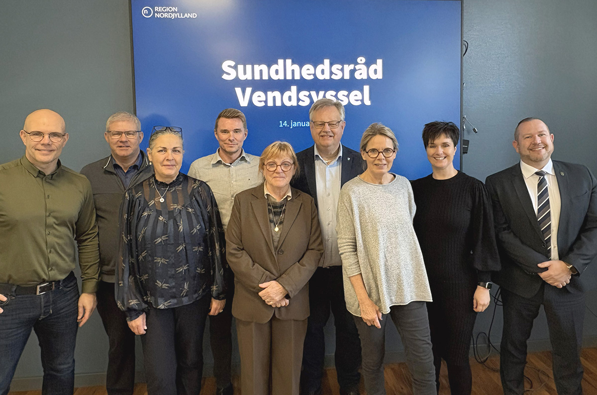 Nyt sundhedsråd tager første skridt mod fremtidens nære sundhedsvæsen i Vendsyssel Nyt sundhedsråd tager første skridt mod fremtidens nære sundhedsvæsen i Vendsyssel