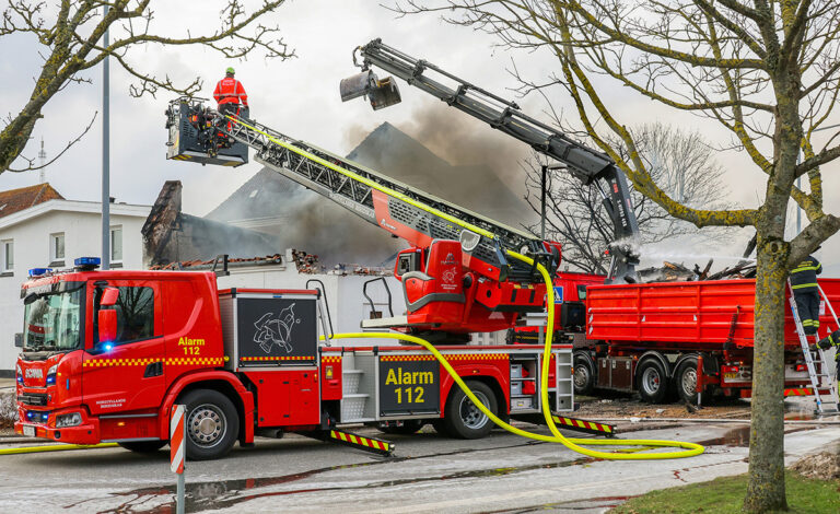 Stor brand i Sæby