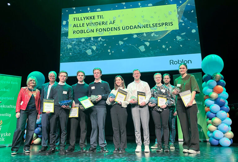Roblon Fonden uddeler for syvende gang 100.000 kr. og hædrer ambitiøse erhvervsstuderende