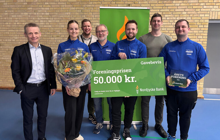Volleyballklub i Jerslev vinder Nordjyske Banks foreningspris