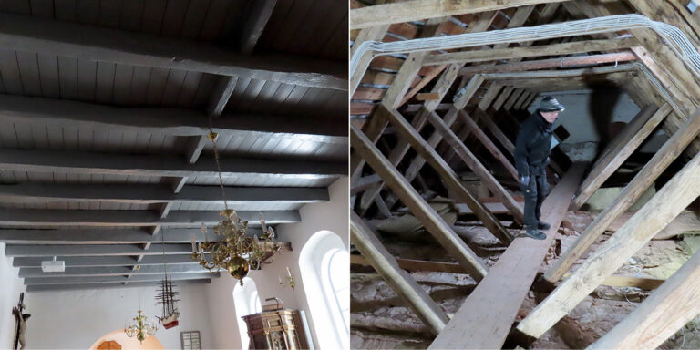 Arkæologbesøg i Albæk Kirke