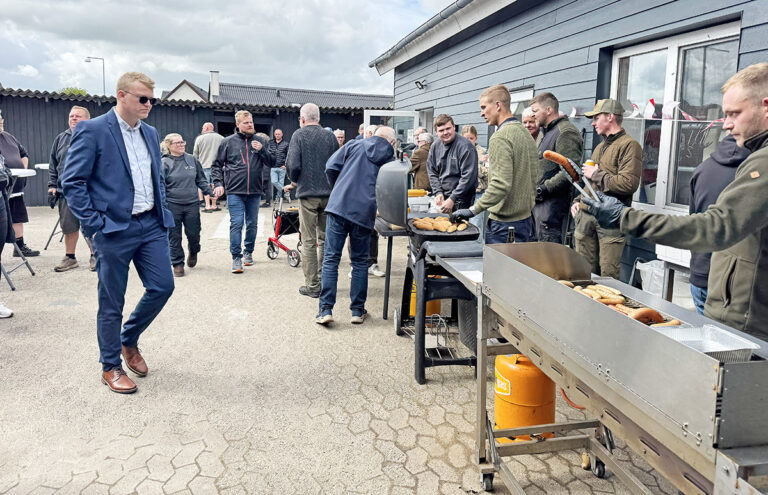 Mange gæster til åbningsreception i Hørby