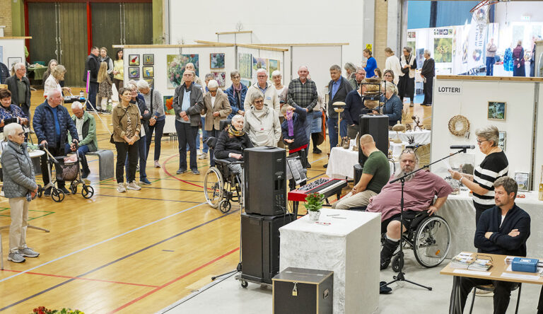 Stor opbakning til Efterårskunst i Jerslev