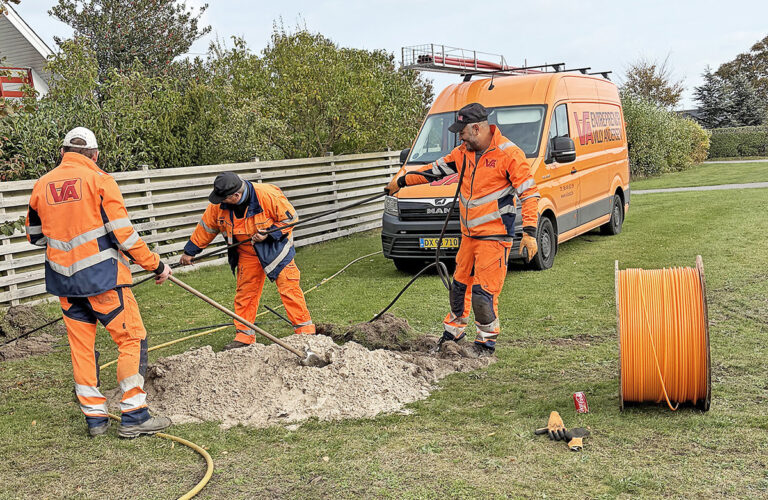 Der lægges fibernet i den sydlige del af Sæby